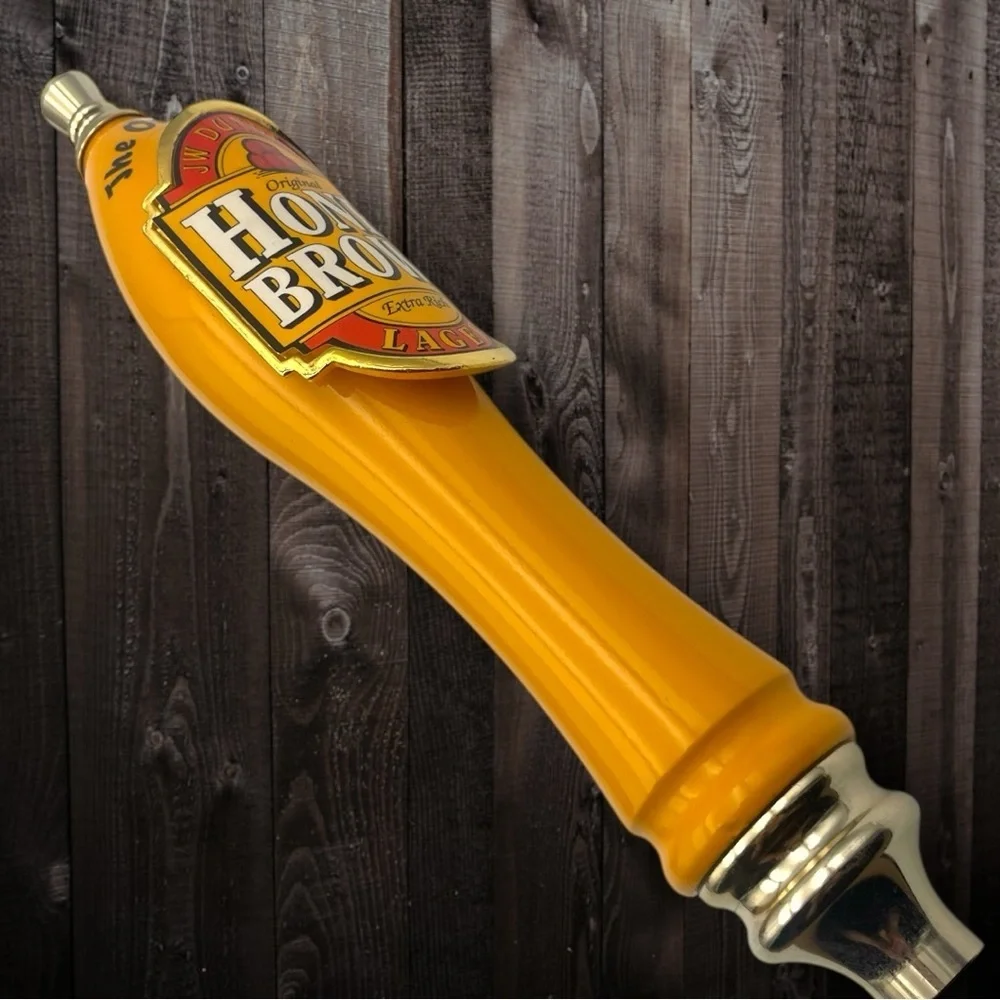 Honey Brown Lager Beer Tap Handle NIB!